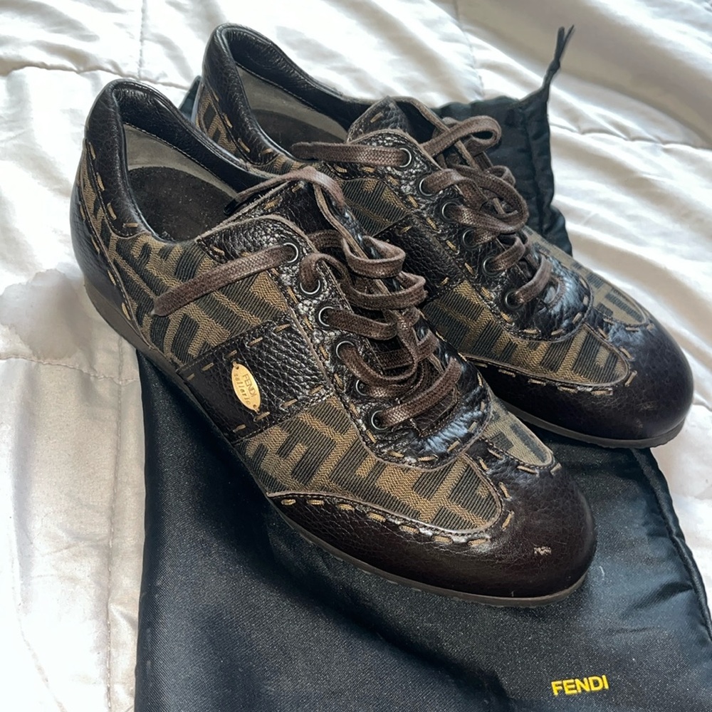 Authentic vintage fendi sneakers
